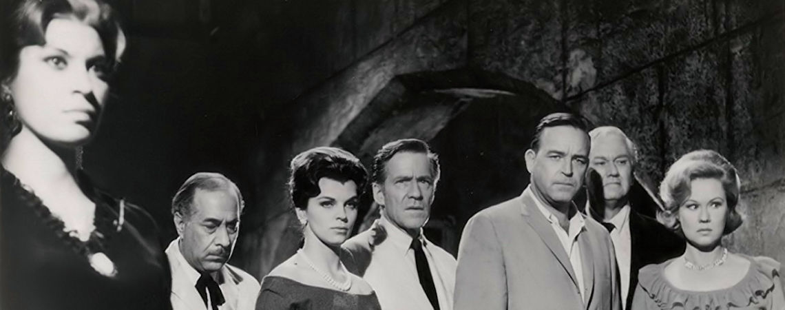 Shelley Morrison with Scott Brady David Brian, Lisa Gaye, Hugh Marlowe, Virginia Mayo | "Castle of Evil" (1966)