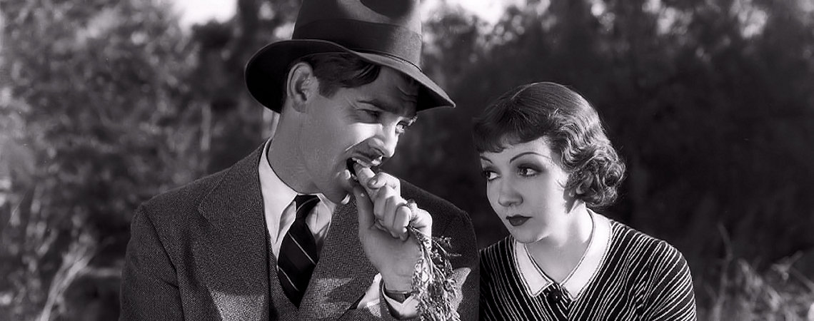Clark Gable & Claudette Coubert | "It Happened One Night" (1934)