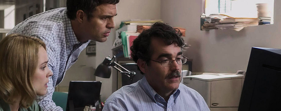 Mark Ruffalo, Brian d'Arcy, James, Rachel McAdams | "Spotlight" (2015)