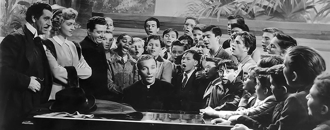 Bing Crosby, Fortunio Bonanova, Frank McHugh, Risë Stevens, Carl (Alfalfa) Switzer | "Going My Way" (1944)