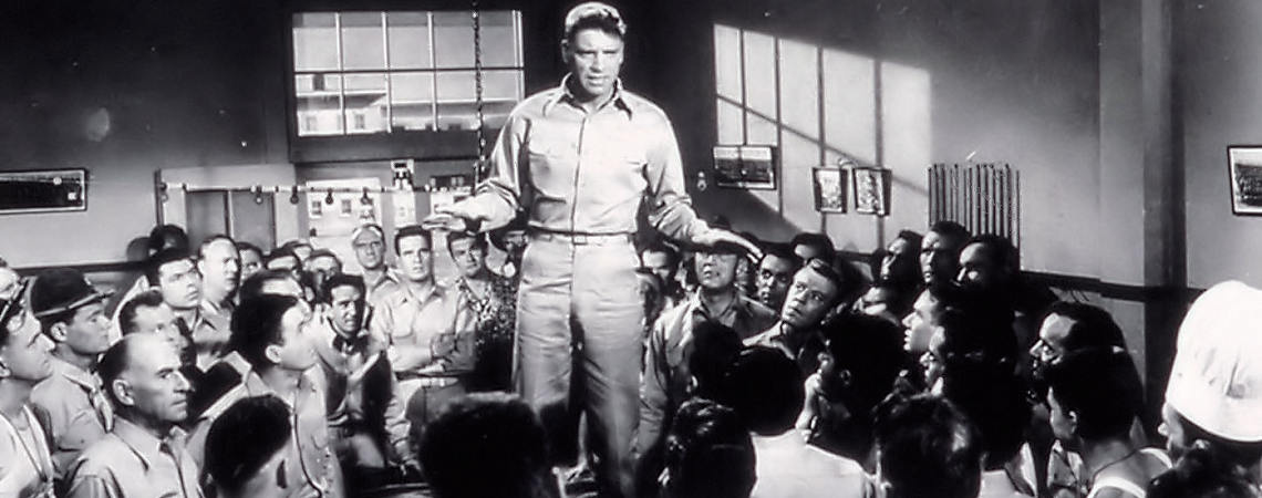 Burt Lancaster, Claude Akins, Tim Ryan | "From Here to Eternity" (1953) *