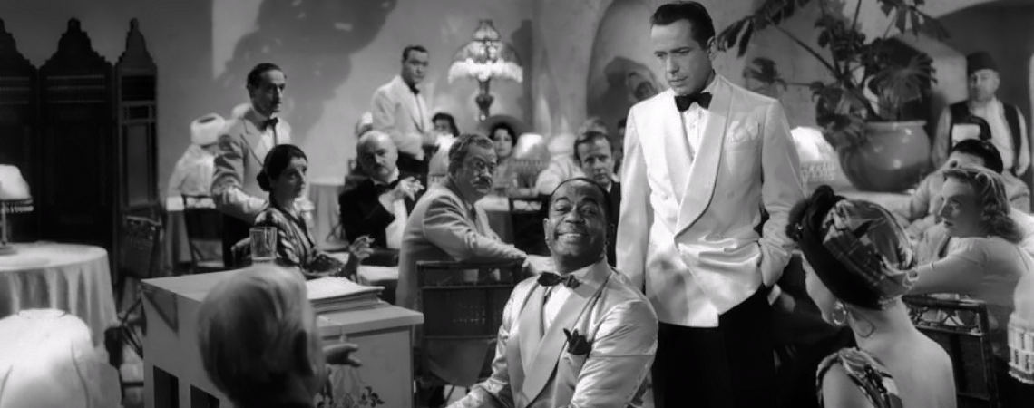 Humphrey Bogart, Dooley Wilson | "Casablanca" (1942)