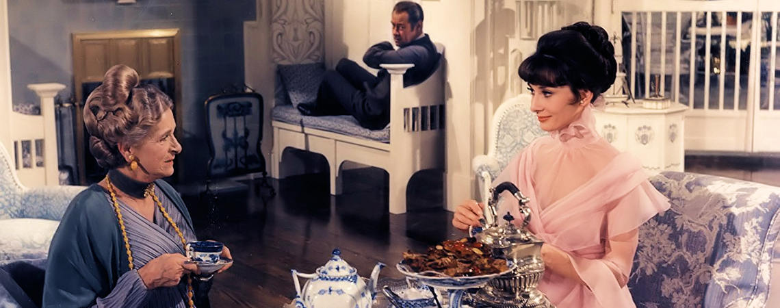 Gladys Cooper, Rex Harrison, Audrey Hepburn | "My Fair Lady" (1964) *