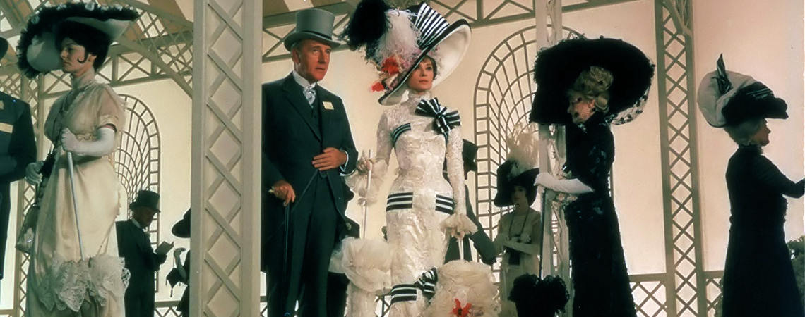Audrey Hepburn, Rex Harrison, Wilfrid Hyde-White | "My Fair Lady" (1964) *