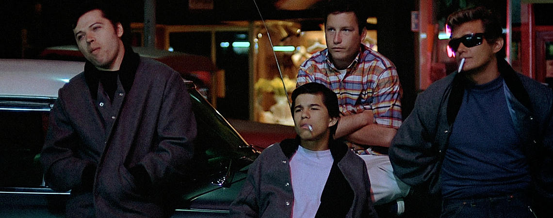 Bo Hopkins, Richard Dreyfuss, Manuel Padilla Jr. | "American Graffiti" (1973)