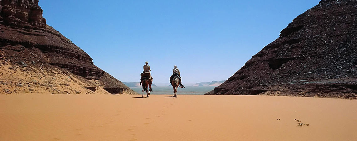 Peter O'Toole, Zia Mohyeddin | "Lawrence of Arabia" (1962)
