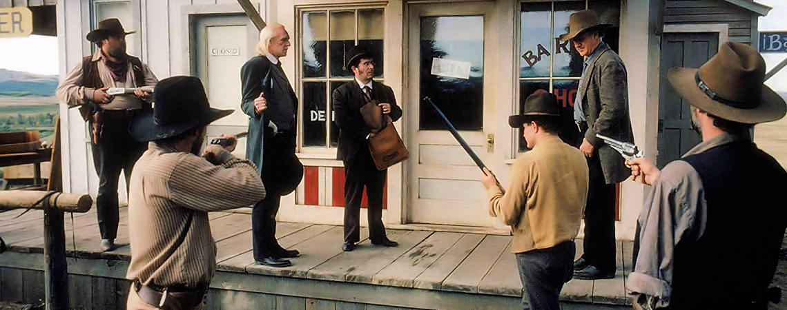 Gene Hackman, Richard Harris, Saul Rubinek | "Unforgiven" (1992) *