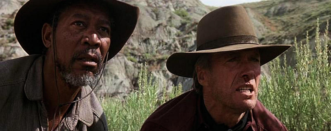 Morgan Freeman, Clint Eastwood | "Unforgiven" (1992)