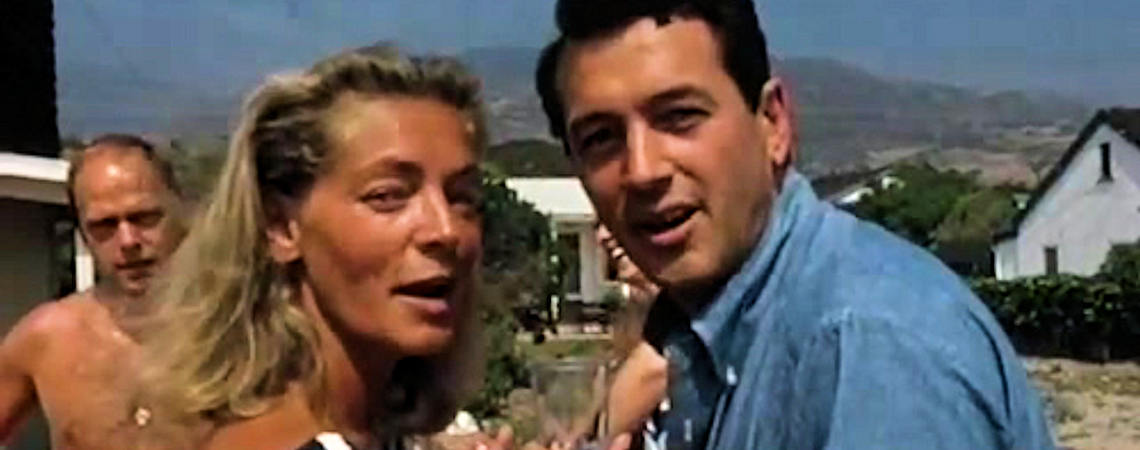 Lauren Bacall, Rock Hudson | Malibu Party Home Movies (1965)