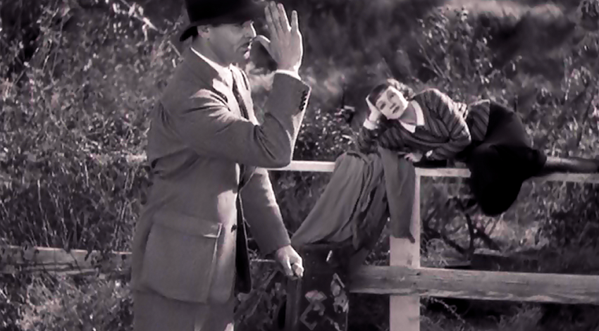 Clark Gable & Claudette Coubert | "It Happened One Night" (1934)