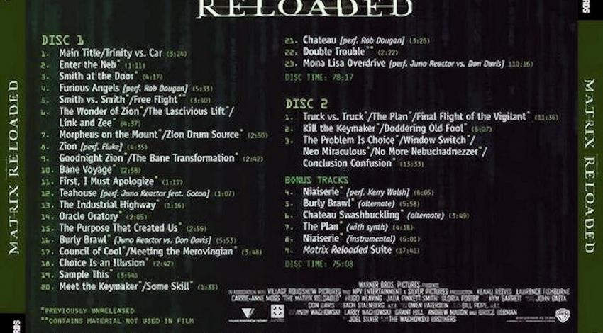 Don Davis | The Matrix Reloaded