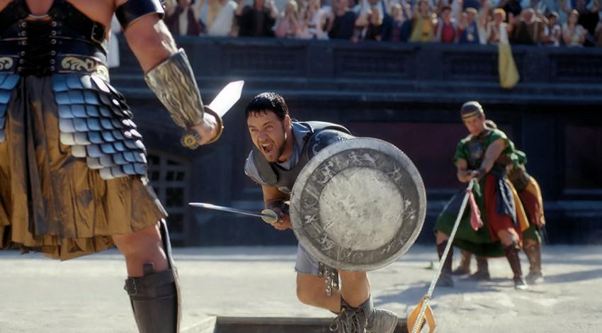 Russell Crowe, Sven-Ole Thorsen | "Gladiator" (2000)