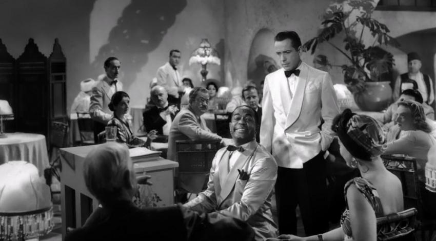 Humphrey Bogart, Dooley Wilson | "Casablanca" (1942)