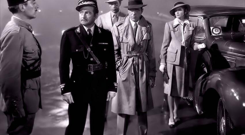 Humphrey Bogart, Ingrid Bergman, Claude Rains, Paul Henreid | "Casablanca" (1942)