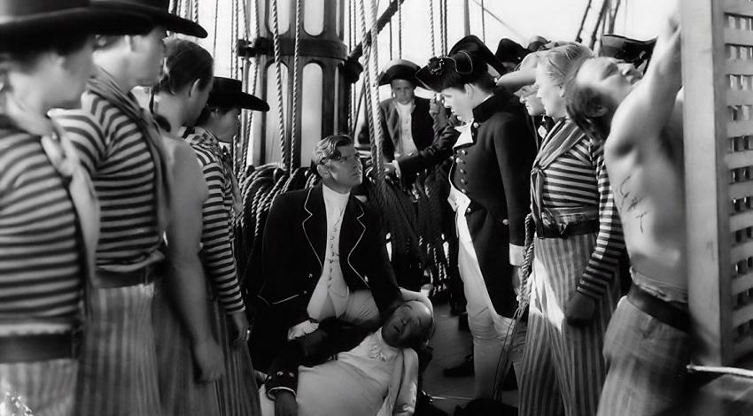 Clark Gable, Charles Laughton, Donald Crisp | "Mutiny on the Bounty" (1935) *
