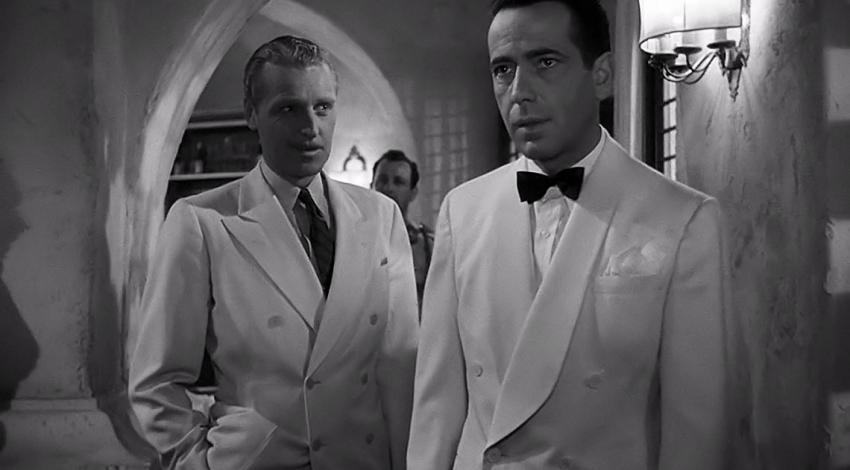 Humphrey Bogart, George Meeker | "Casablanca" (1942)