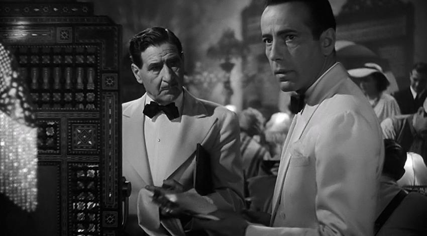 Humphrey Bogart, Paul Panzer | "Casablanca" (1942)