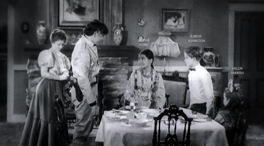 Irene Dunne, Richard Dix, Junior Johnston< Helen Parrish, Gloria Vonic | Cimarron (1931)