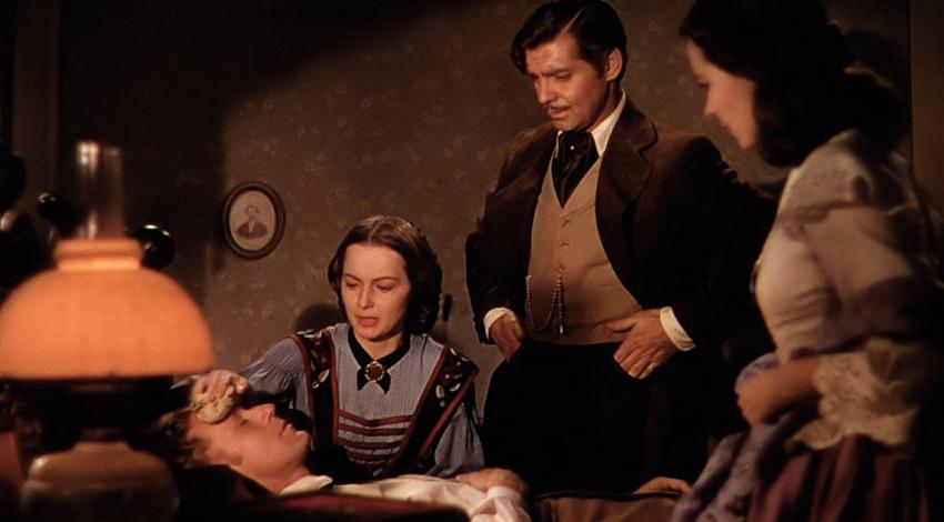 Olivia de Havilland, Clark Gable, Vivien Leigh, Leslie Howard | "Gone with the Wind" (1939) *