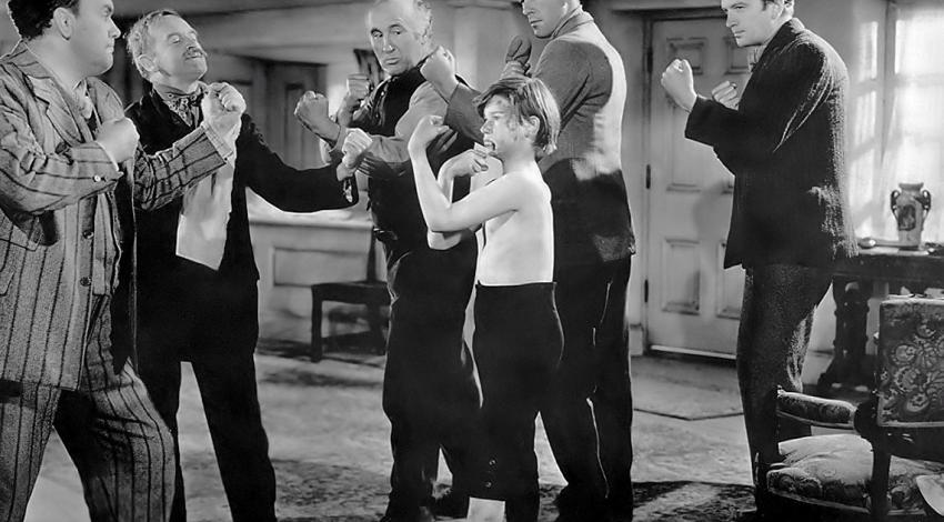 Roddy McDowall, Donald Crisp, Barry Fitzgerald, Richard Fraser, John Loder, Rhys Williams | "How Green Was My Valley" (1941)