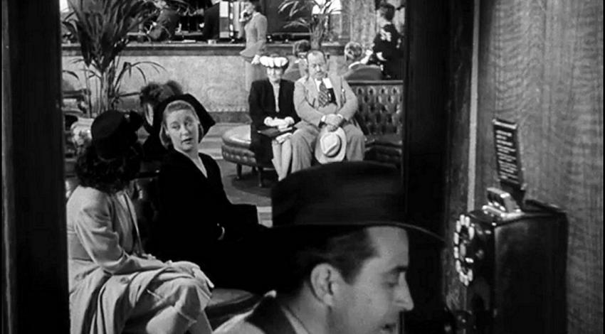 Ray Milland, Lilian Fontaine, Lewis L. Russell, Jane Wyman | "The Lost Weekend" (1945)