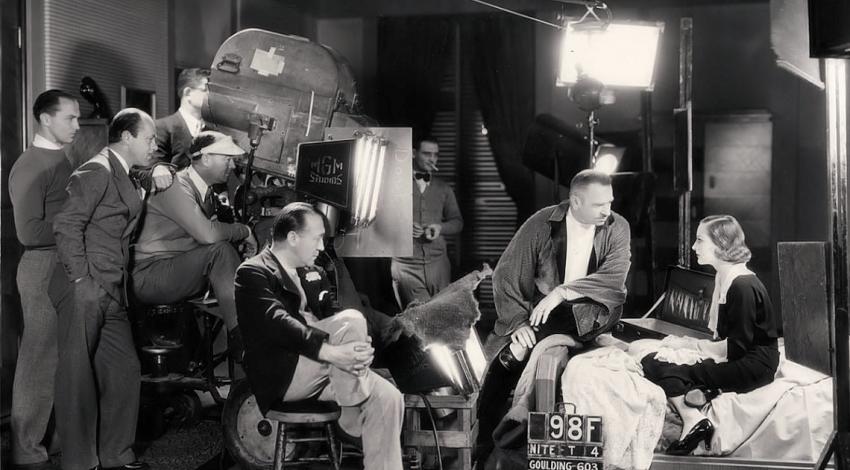 Wallace Beery, Joan Crawford, William H. Daniels, Edmund Goulding | "Grand Hotel" (1932)