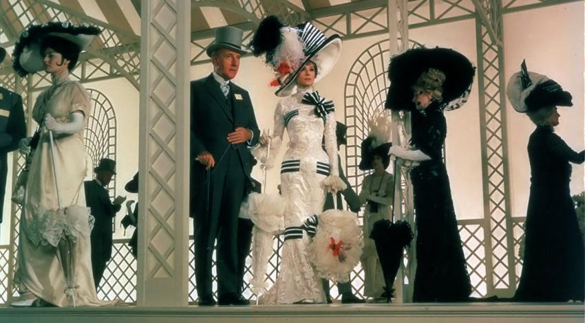 Audrey Hepburn, Rex Harrison, Wilfrid Hyde-White | "My Fair Lady" (1964) *