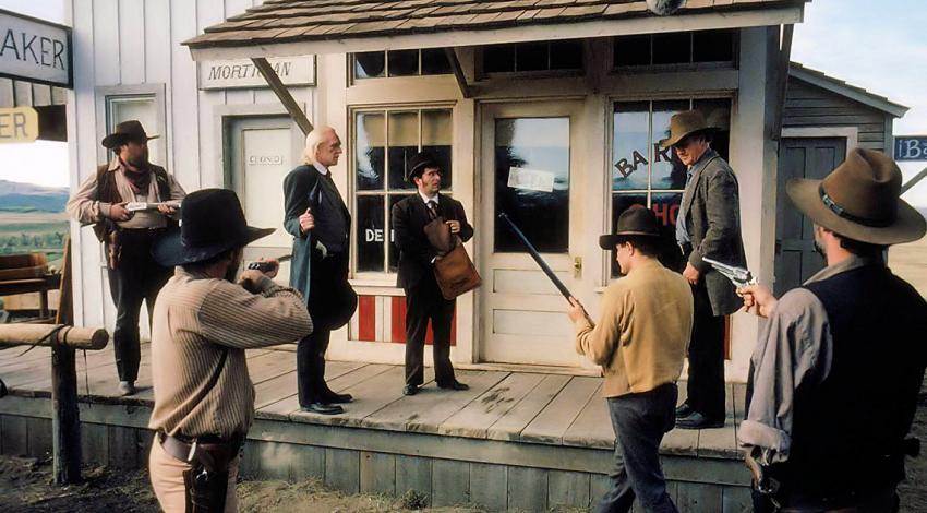 Gene Hackman, Richard Harris, Saul Rubinek | "Unforgiven" (1992) *