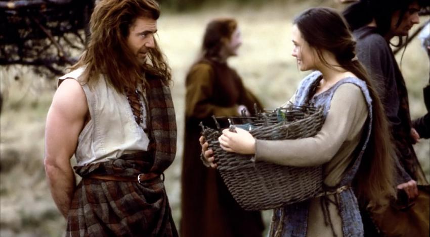 Mel Gibson, Catherine McCormack | "Braveheart" (1995) **