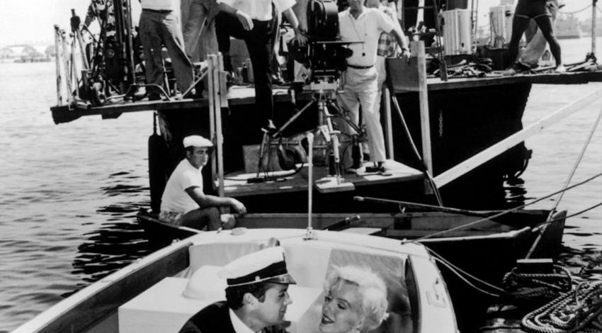 Tony Curtis, Marilyn Monroe, Billy Wilder, Charles Lang  | "Some Like It Hot" (1959)